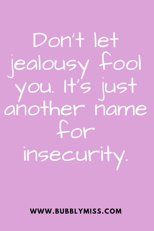 Best quote about jealousy